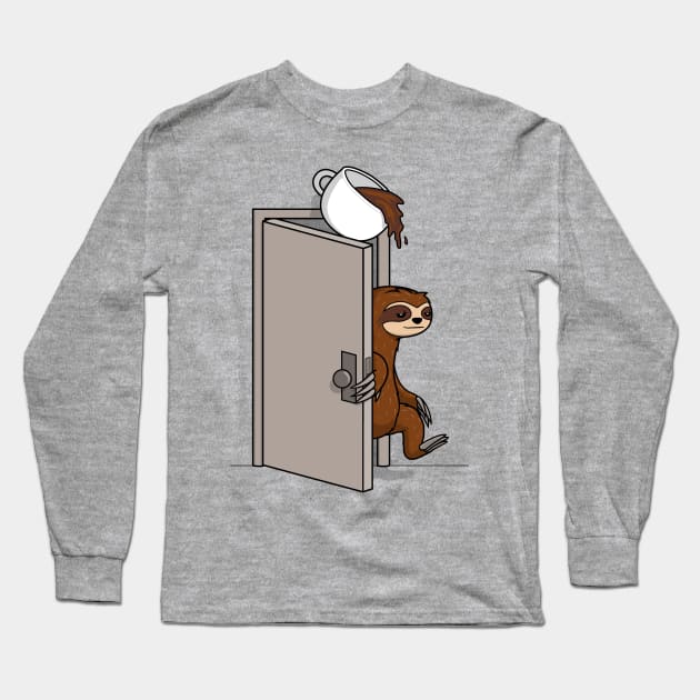 Coffee Prank! Long Sleeve T-Shirt by Raffiti